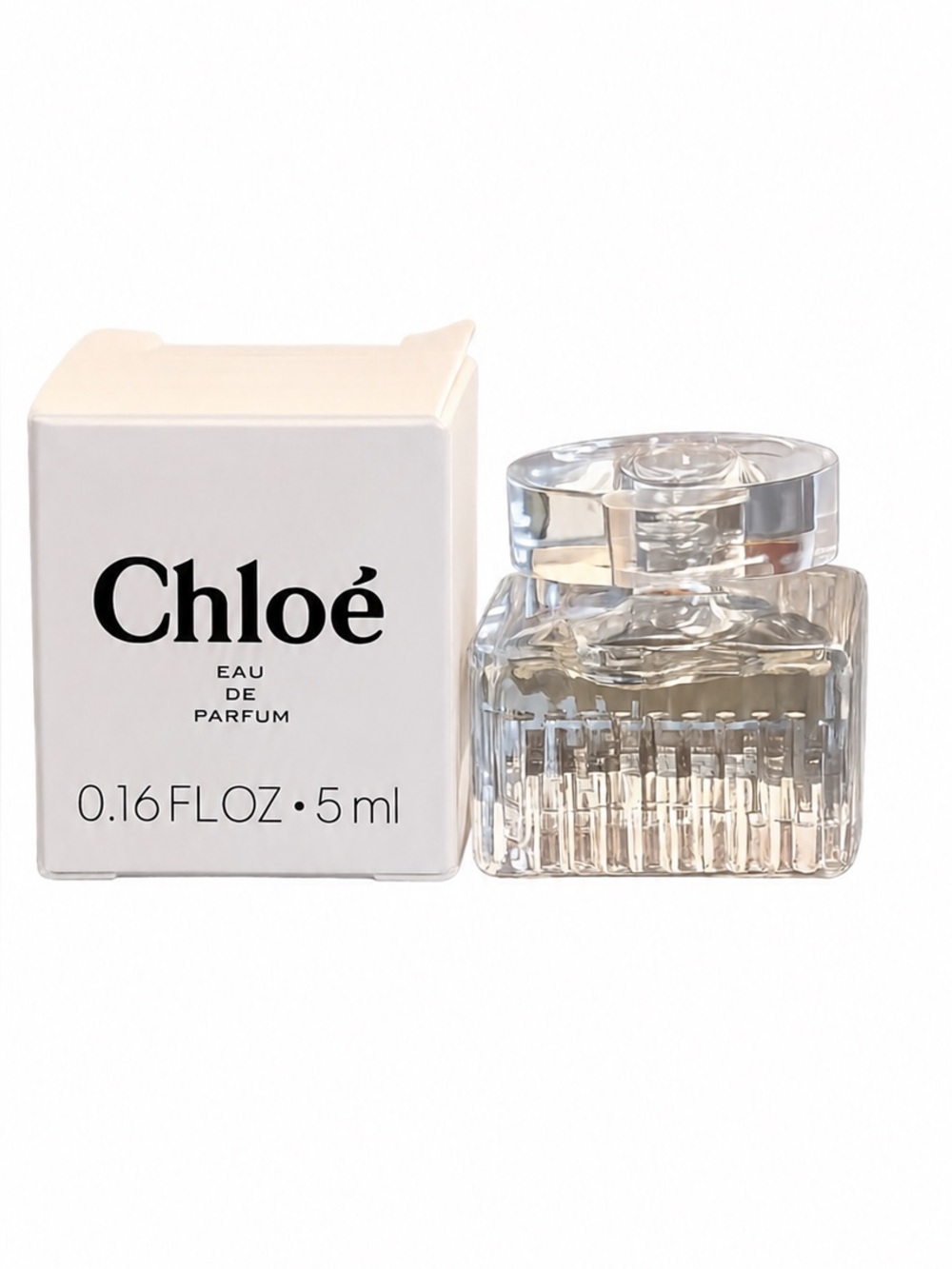 Chloé 5ml Eau De Parfum & Burgundy Chloé Parfums Pouch - Picture 3 of 5